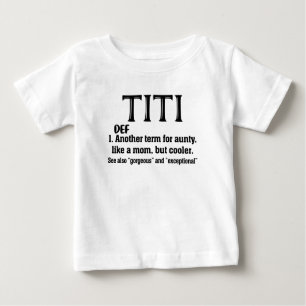 Titi Definition T-Shirt Beste Tante je Geschenk