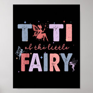 Titi der kleinen Fee zum ersten Geburtstag Mädchen Poster