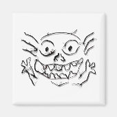 TiTi DoodleNut by Cussdum-Designs Magnet (Vorne)