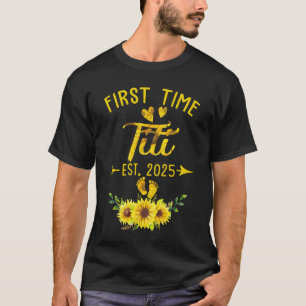Titi Est 2025 Sonnenblume zum ersten Mal gepflegt T-Shirt