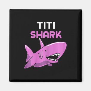 Titi-Hai lustige Familie Cool Magnet