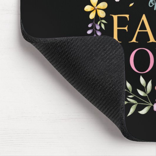 Titi Of The Fairy One 1st Birthday Girl Family Mat Mousepad (Ecke)