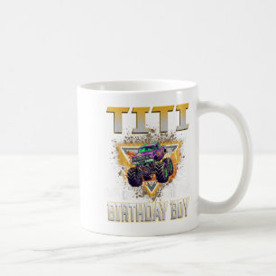 Titi vom Geburtstagsjungen Monster Truck Birthday Kaffeetasse