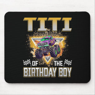 Titi vom Geburtstagsjungen Monster Truck Birthday Mousepad