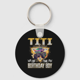 Titi vom Geburtstagsjungen Monster Truck Birthday Schlüsselanhänger