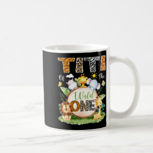 Titi vom Wild One 1. Geburtstag Junge Dschungel Sa Kaffeetasse