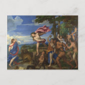 TITIAN - Bacchus und Ariadne 1522 Postkarte (Vorderseite)