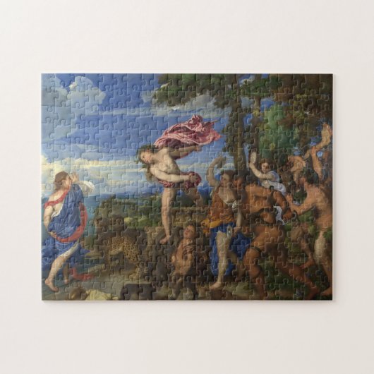 TITIAN - Bacchus und Ariadne 1522 Puzzle (Horizontal)