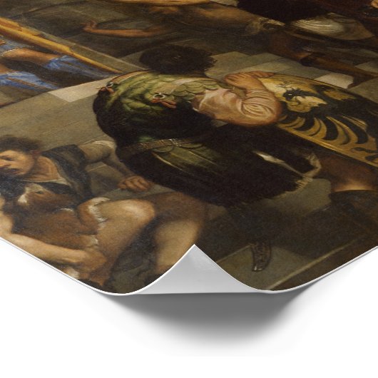 Titian - Ecce Homo Poster (Ecke)