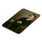 "Titian's Schoolmaster", c. 1575 Magnet (Linke Seite)