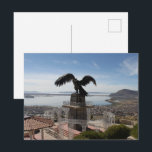 Titicaca Puno Peru Postkarte<br><div class="desc">Am Ufer des Titicaca-Sees ist Peru die Stadt Puno. Eine große Kondor-Statue überblickt die Stadt Puno. Es kann eine große Herausforderung sein, da es mehrere Treppen gibt und die hohe Höhe das Atmen intensiviert. Die Statue Condor ist eine phantastische Metallkonstruktion. Steigen Sie an einem sonnigen Tag auf die Innentreppe, um...</div>