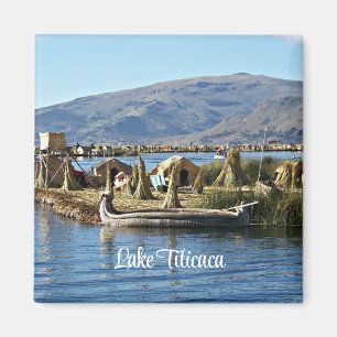 Titicaca-See - Floating Island Magnet