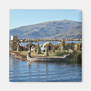 Titicaca-See - Floating Island Magnet