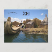 Titicaca-See Peru Postkarte (Vorderseite)