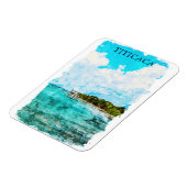 Titicaca Seeblick Magnet (Linke Seite)