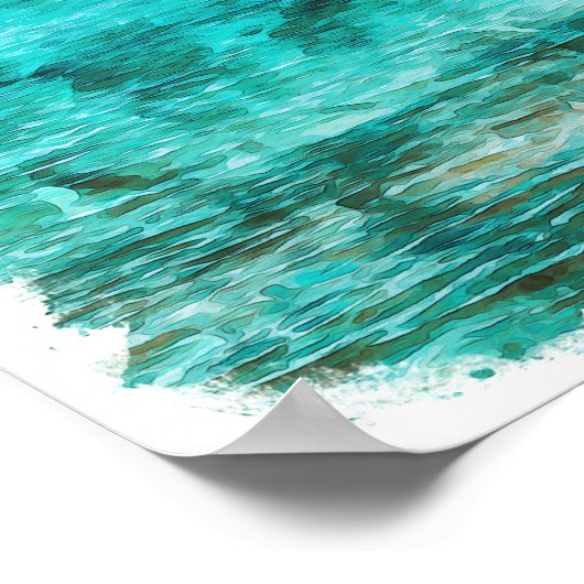 Titicaca Seeblick Poster (Ecke)