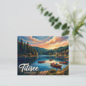 Titisee Deutschland Postkarte (Stehend Vorderseite)
