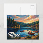 Titisee Deutschland Postkarte (Vorne/Hinten)