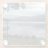 Titisee Germany Glass Untersetzer (Rückseite)