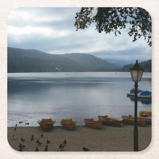 Titisee Germany Paper Untersetzer (Vorderseite)