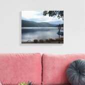 Titisee Germany Poster Wrapped Canvas Leinwanddruck (Insitu (Wohnzimmer))