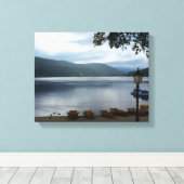 Titisee Germany Poster Wrapped Canvas Leinwanddruck (Insitu (Holzboden))