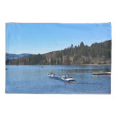 Titisee im Schwarzwald Kissenbezug (Rückseite)