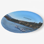 Titisee im Schwarzwald Pappteller (Schrägansicht)