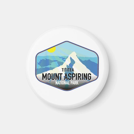 Tititea Mt Aspiring NP - Aoetearoa Magnet (Vorne)