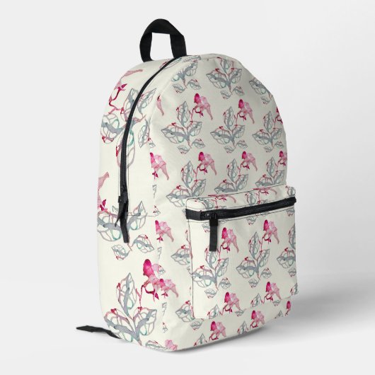 Title: Bedruckter Rucksack (Rückseitige Ecke links)