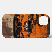 Title: BMW M4 GT3: Orange Racing Beast Art Case (Rückseite (Horizontal))