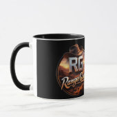 Title geek western logo two tone tasse (Links)