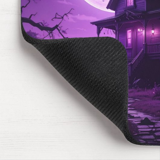 Title: Haunted Moonlight – Gothic Fantasy Mouse Pa Mousepad (Ecke)