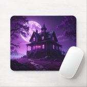 Title: Haunted Moonlight – Gothic Fantasy Mouse Pa Mousepad (Mit Mouse)