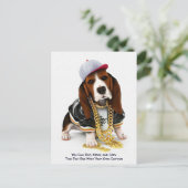 Title: Humorous Customizable Any Occasion Postcard Postkarte (Stehend Vorderseite)