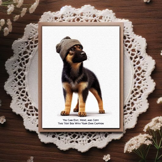 Title: Humorous Customizable Any Occasion Postcard Postkarte