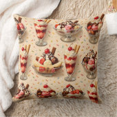 Title indulgence ice cream sundae and banana split kissen (Decke)