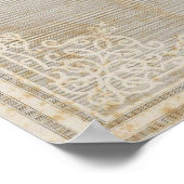 Title Page Hand Atlas of parts of Earth Poster (Ecke)