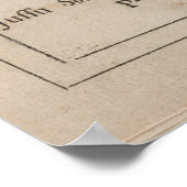 TITLE PAGE of PRINCIPIA MATHEMATICA 1687 Poster (Ecke)