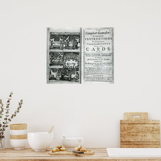 Title page of the fifth edition poster (Küche)