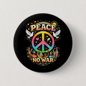 Title: Peace Over War Button (Vorderseite)