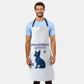 Title: Purranormal Activity – Haunted Cat Apron Schürze (Getragen)