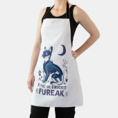 Title: X-Ray of Fright Fureak – Halloween Cat Apro Schürze (InSitu)