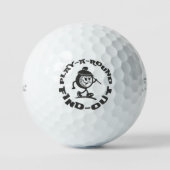 Titleist Pro V1 P.A.R.F.O. Mascot Logo Golfball (Vorderseite)