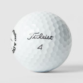 Titleist Pro V1 P.A.R.F.O. Maskottchen-Logo Golfball (Logo)