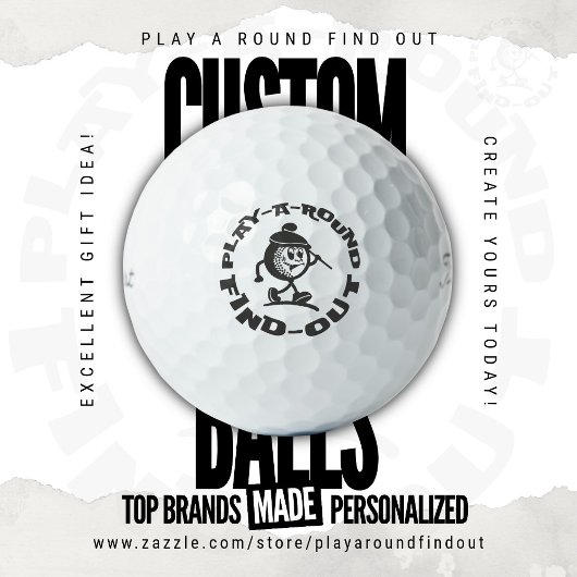 Titleist Pro V1 P.A.R.F.O. Maskottchen-Logo Golfball