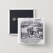Titlepage 'der London-Nachrichten Button (Vorne & Hinten)