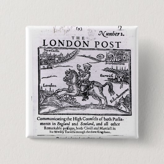 Titlepage 'der London-Nachrichten Button (Vorderseite)