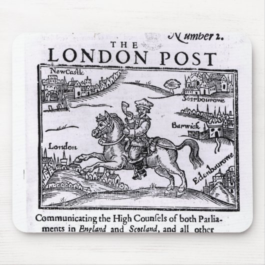 Titlepage 'der London-Nachrichten Mousepad (Vorne)