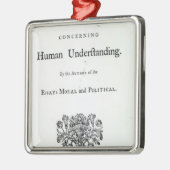 Titlepage 'der philosophischen Versuche Silbernes Ornament (Links)